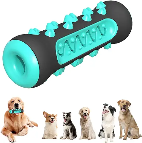 1 Juguete Masticable para Perros, Juguete de Hueso de palo de Limpieza de Dientes de Perro, el Regalo de Juguete Interactivo Ideal, Aliviar el Estrés, Cuidado Bucal para Dientes de Perro  