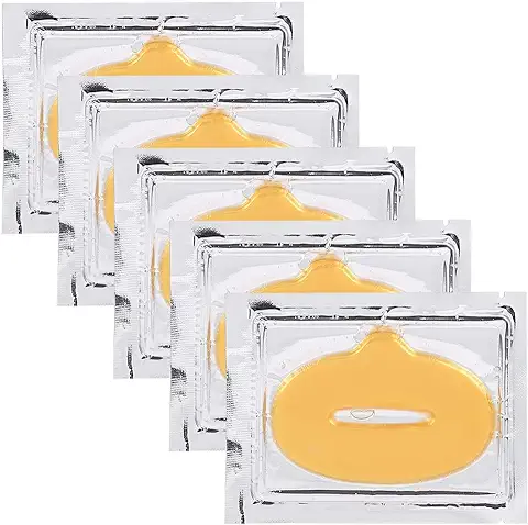 20 Piezas Mascarillas de Labios, Lip Mask Mascarillas Colágenas de Labios para Reducir las Líneas de los Labios, Mejorar las Líneas de los Labios, Hidratante y Anti-envejecimiento  