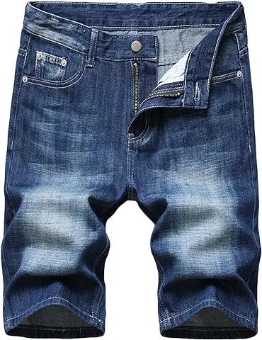 2023 Pantalones Corto Vaquero Hombre Verano Casual Moda Pantalones Mezclilla Roto Vintage Pants Jeans Deporte Jogging Pantalon Elástico Denim Fitness Chandal Hombre Pantalones Playa  