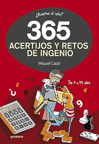 365 Acertijos y Retos de Ingenio: Enigmas para Niños y Niñas. Juegos de Lógica para Aprender en Familia. Actividades Infantiles para cada día del año (No Ficción Ilustrados)  