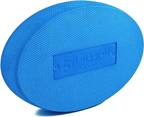 5BILLION Balance Pad - Oval - Almohadilla de Ejercicio & Entrenador de Equilibrio de Espuma - Wobble Cushion para Fisioterapia, Rehabilitación, Dancing Balance Training  