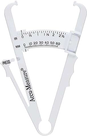 Accu Measure - Adipómetro, Medidor de Grasa Corporal Fitness 3000  