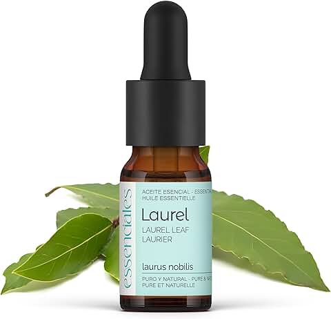 Aceite Esencial de Laurel 100% Puro. Bálsamo Natural para tu Salud y Bienestar - ESSENCIALES - 30 ml  