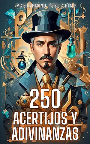 Acertijos y Adivinanzas para Adultos: Los Mejores 250 Acertijos y Adivinanzas de Enigmas, Rompecabezas y Logica | Incluye Soluciones y Respuestas | Libro de Juego para Agudizar la Mente  