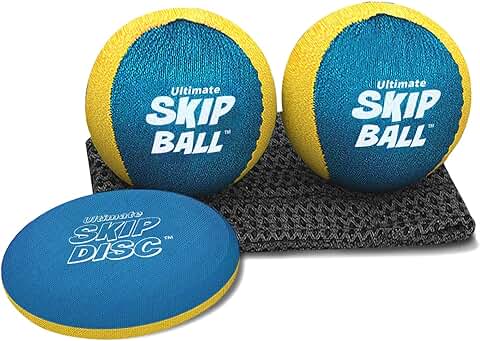 Activ Life The Ultimate Skip Ball - Bola Que Rebota en el Agua (Paquete de 2) CREA Recuerdos Duraderos con Tus Amigos y Familiares en la Playa, el Lago o la Piscina - Ideal para Todas Las Edades  