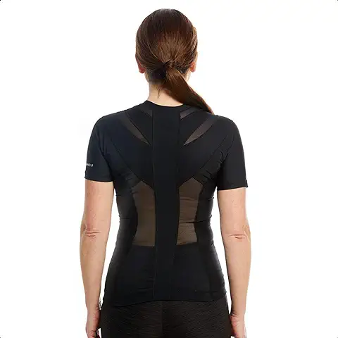 ActivePosture® - Camiseta con Corrector de Postura para Espalda | Corrector de Hombros para Mujer | Cuenta con Tecnología Neuroband que Ayuda a Reducir Tensión | Dolor y Mejora la Postura  