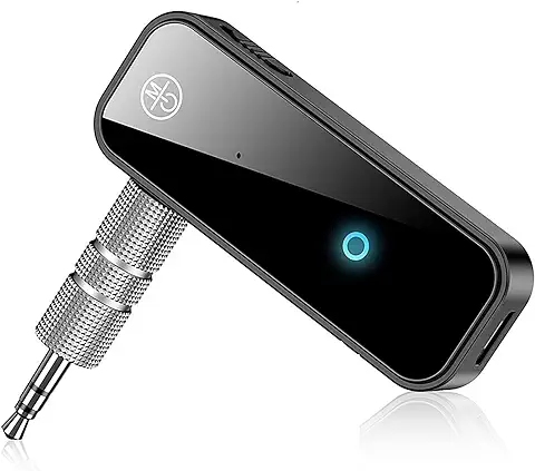 Adaptador Bluetooth para Carro, Recetor Bluetooth, áudio aux Bluetooth, Transmissor Bluetooth TV 3 em 1 BT5.0 com Cabo Auxiliar Digital de 3,5 mm para TV, Altifalantes, PC, Auriculares, Carro  