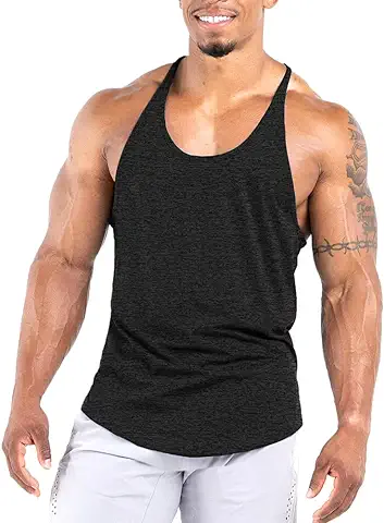 Agilelin Camiseta Tirantes de Entrenamiento para Hombre, Camisetas Atléticas de Secado Rápido para Culturismo,Chaleco Culturismo Gimnasia Secado Rápido  