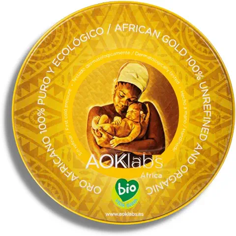 AOKlabs - Manteca de Karite Pura, Oro Africano - Sin Refinar, 100% Pura, Ecológica, Sin Aditivos - Hidrata, Regenera y Repara Piel y Cabello (100 ml)