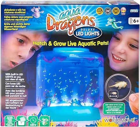 Aqua Dragons Underwater World Dragon Deluxe, Plástico, Multicolor  