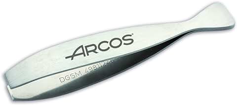 Arcos Gadgets Profesionales - Pinza para Pescado, Acero Inoxidable, Tamaño de 110 mm, Color Gris  
