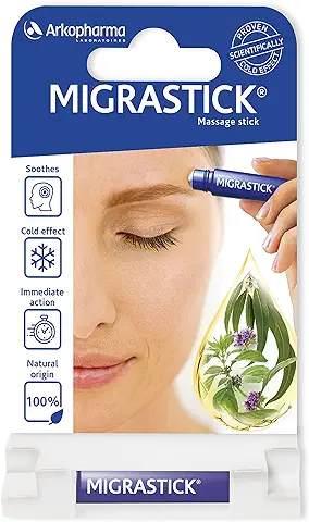 Arkopharma - Migrastick - Alivio natural para dolores de cabeza y migrañas - Roll-On