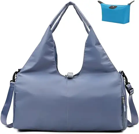 Aucuu Bolsa Gimnasio Grande, Bolsa Grande para Esterilla de Yoga, Bolsa Yoga Esterilla Mujeres Deportiva, Bolsa con Compartimento, Bolsa para Mujer con Bolsillos Multifuncionales con Cremallera  