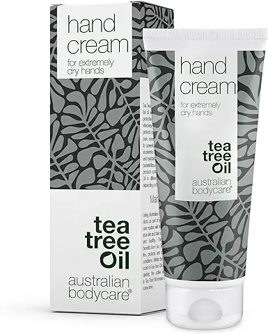 Australian Bodycare Crema de Manos Diaria para Manos muy Secas | Loción Tea Tree Oil para todo tipo de Pieles| Hidratante para Nudillos Agrietados | Cuidado Diario para Eczema y Dermatitis I 100ml  