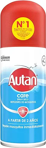 Autan Family Care Repelente - Protege de Mosquitos, Spray en Seco, Aerosol, 100ml  