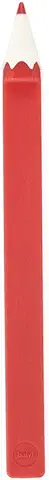 Balvi Marcapáginas Color Pencil Color Rojo En Forma de Lápiz de Color Divertido Regalo para Lectores  