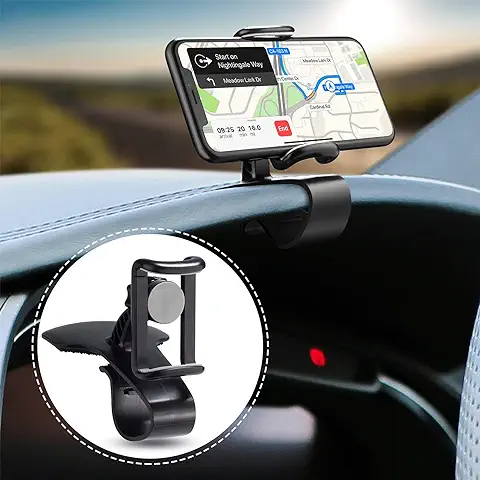 BEENLE Soporte Movil Coche, 2 In 1 Universal 360 Grados Rotación Porta Movil Coche para Rejillas del Aire de Coche,Xiaomi Mi 9 Mi 8 Redmi Note 7 IPhone XR XS MAX X 8 7 6 Samsung S10 S9 Huawei P20  