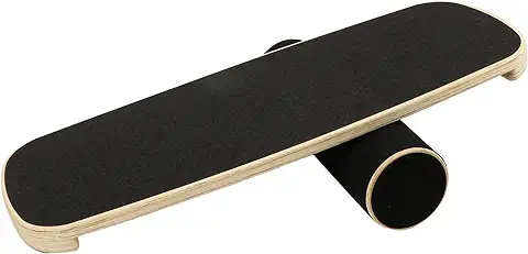 Best Goods Tabla de Equilibrio de Madera de 40 cm de Diámetro para el Ejercicio, Gimnasio, Mejora del Rendimiento Deportivo, Rehabilitación, Entrenamiento  