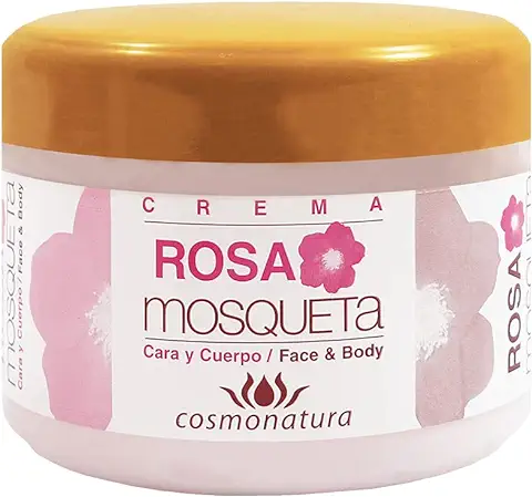 Bionatural 11420 - Crema Facial, Corporal y de Manos con aloe y rosa Mosqueta, 250 ml  