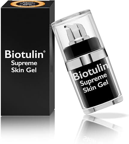 Biotulin Supreme Skin Gel - 15ml - Serum Facial Antiarrugas para Mujer y Hombre - Ácido Hialuronico - Ingredientes Antiedad y Antiarrugas  