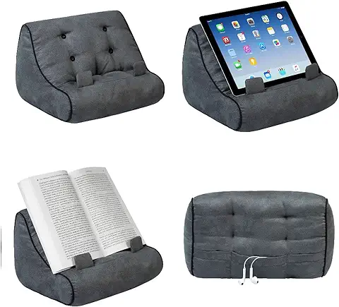 Book Couch Soporte para iPad | Soporte para Tableta | Soporte para Libros | Almohada de Lectura | Leer en la Cama en Casa | Soporte Cojín para Tableta | Regalo para Lectores  