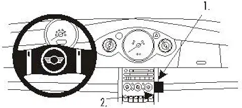 Brodit ProClip 853013 Kit de Coche  