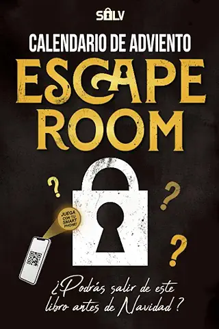 Calendario de Adviento Escape Room: Libro para Adultos con 24 Enigmas Interactivos para Resolver Antes de Navidad  