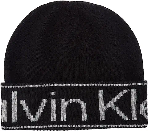 Calvin Klein Jeans Gorro de Punto para Mujer  