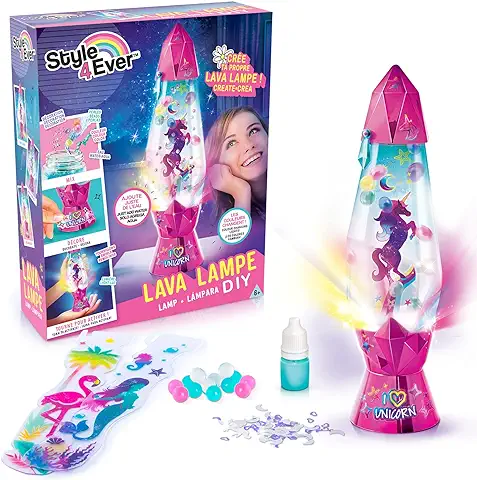 Canal Toys Burbuja Personalizable, Lava Lámpara DIY, Color Rosa (OFG 180)  