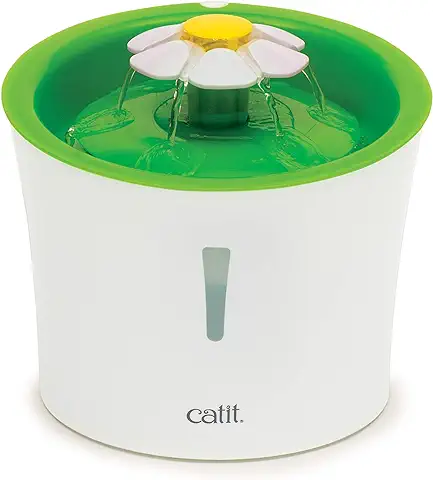 Catit 43742W Bebedero Fuente Flor 3, 3 L  