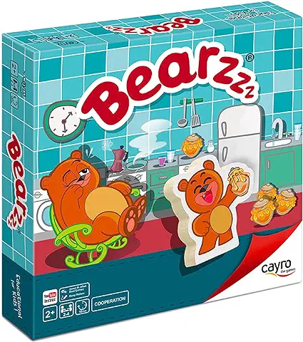 Cayro - Juego Mesa Bearz - Juego De Estrategia - para Toda La Familia - Divertido y Emocionante - Desarrolla Habilidades Mentales - Calidad Garantizada - Ideal para Regalar  