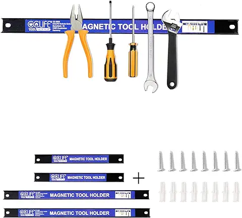 CCLIFE 4piezas Imán Herramientas Tiras Magnéticas Para Herramientas Imán Herramientas Barra Iman Herramientas  