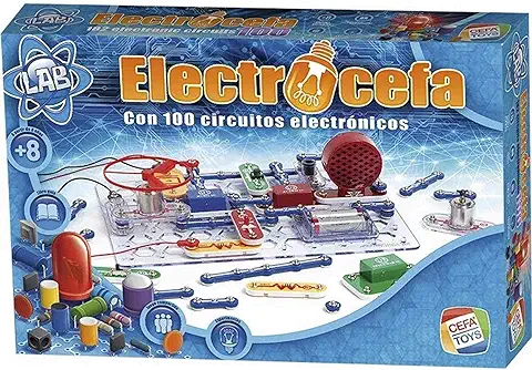 Cefa Toys - Juego de Electronica, Electrocefa 100 (21820), a Partir de 8 Años.  