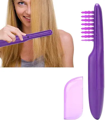 Cepillo de Desenredado Eléctrico, ión Negativo Desenredado Eléctrico con Función de Masaje Cepillo de pelo Peine Tame The Mane Wet or Dry para Adultos y Niños  