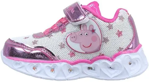 CERDÁ LIFE'S LITTLE MOMENTS, Zapatillas con Luces Niña de Peppa Pig-Licencia Oficial Nickelodeon Niños  