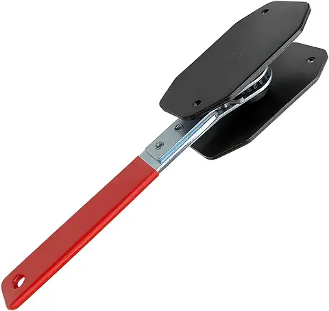 CGEAMDY Llave para Compresor De Pistón De Freno, Llave Compresor Pistón, Esparcidor Pistón Freno Trinquete, Herramienta Prensa Pinza Freno, Accesorios Prensa para Reparación De Coche (Rojo)  