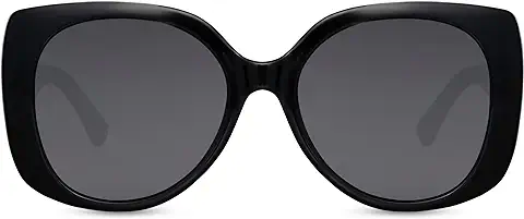 Cheapass Gafas de Sol Última Moda Marco de Mariposa de gran Tamaño con Protección UV400 para Mujeres 100% Reciclado  