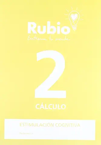 Cálculo 2 RUBIO | Estimulación Cognitiva  