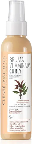 Clearé Institute - Bruma Vitaminada Curly | Activador de Rizos Definidos | Spray de Peinado Anti Frizz e Hidratante | Pelo Brillante y con Volumen | 97% Ingredientes Naturales  