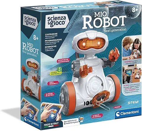 Clementoni-19112-Scienza y Juego Mio Robot, Robot para Niños, Multicolor, 19112  