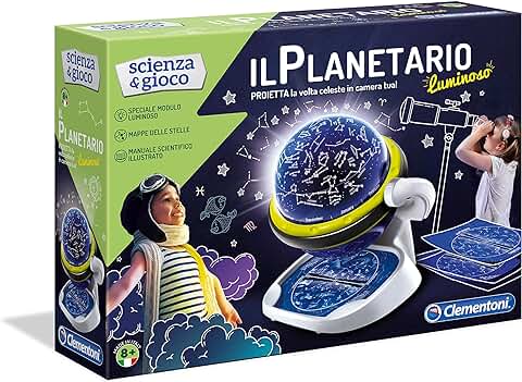 Clementoni- Ciencia y Juego - El Planetario, Individual, Multicolor (127764-WM), de 9 a 12 Años.  