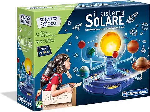 Clementoni-Ciencia&Juego Il Sistema Solar, 8+ Años, Multicolor, 31.1 x 11.6 x 45.1 cm (19056)  