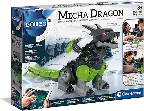 Clementoni- Galileo Mecha Dragon - Robot Programable para Niños a Partir de 8 Años, Multicolor (59215)  