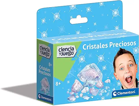 Clementoni - Mini Set - Cristales Preciosos - Juego Científico a Partir de 8 Años, Juguete en Español (55400)  