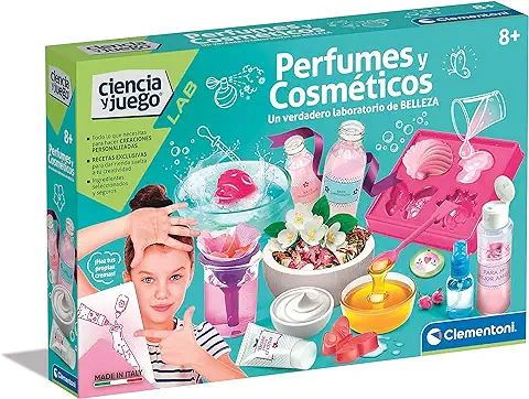 Clementoni - Perfumes y Cosméticos - Juego de Ciencia- 8 Años, Juguete en Español (55424)  