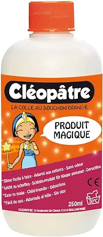 Cléopatre - Producto Mágico para Slime - Fácil de Hacer, Lavable, Inodoro - Ideal para Niños, A Partir de 3 Años - 250ml  