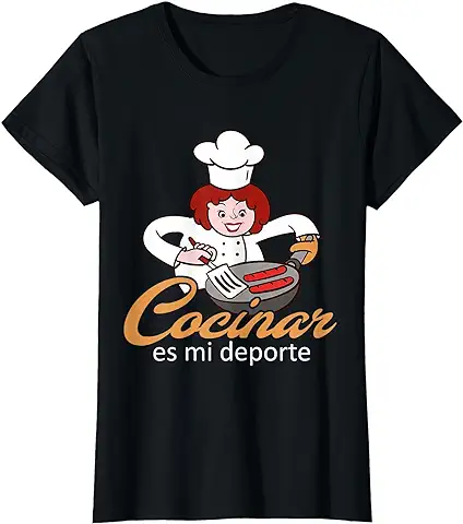 Cocinar Es Mi Deporte Cocina Cocinero Hombre Mujer Regalo Camiseta  