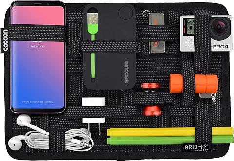 Cocoon Grid-IT - Organizador Mediano, Sistema de Organización de Documentos y Accessorios, Negro  