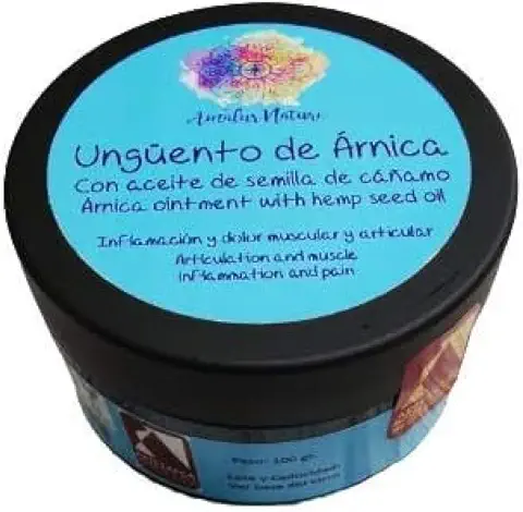 Crema de árnica - Dolor e Inflamación Muscular y Articular - 100% Natural y Artesanal - 100 ml - Amalur Nature  