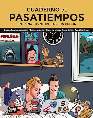 Cuaderno de Pasatiempos. Entrena tus Neuronas con Humor (Libros Singulares)  